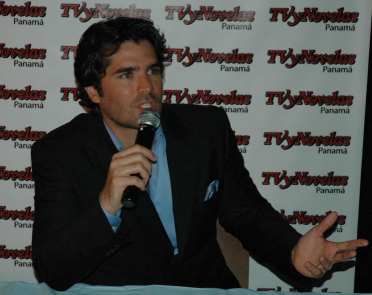 Eduardo Verástegui vino a Panamá para promocionar su cinta "Bella". El actor es un firme defensor de las causas "anti aborto"